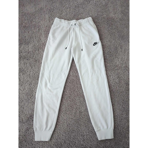 Nike Pants - Nike Sweatpants Womens S Off White Jogger Swoosh Logo Sportswear Athleisure